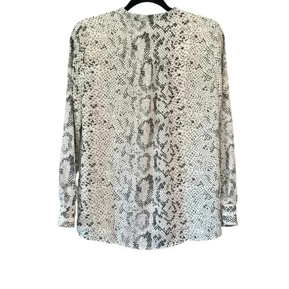 J. Crew Snakeskin Button-Up Top - Picture 5 of 10